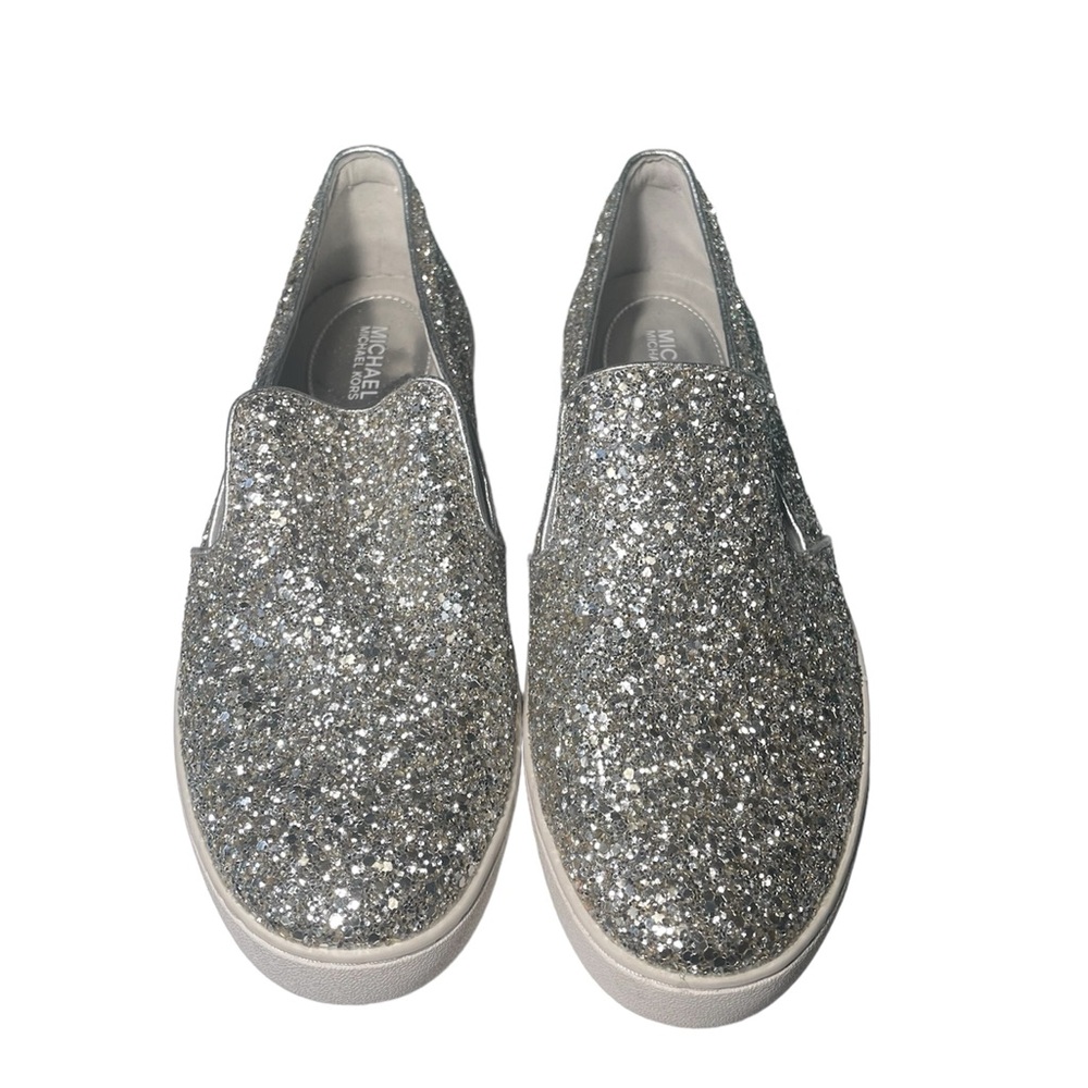NEW W/O box Michael Kors Keaton Glitter Slip On - 7.5